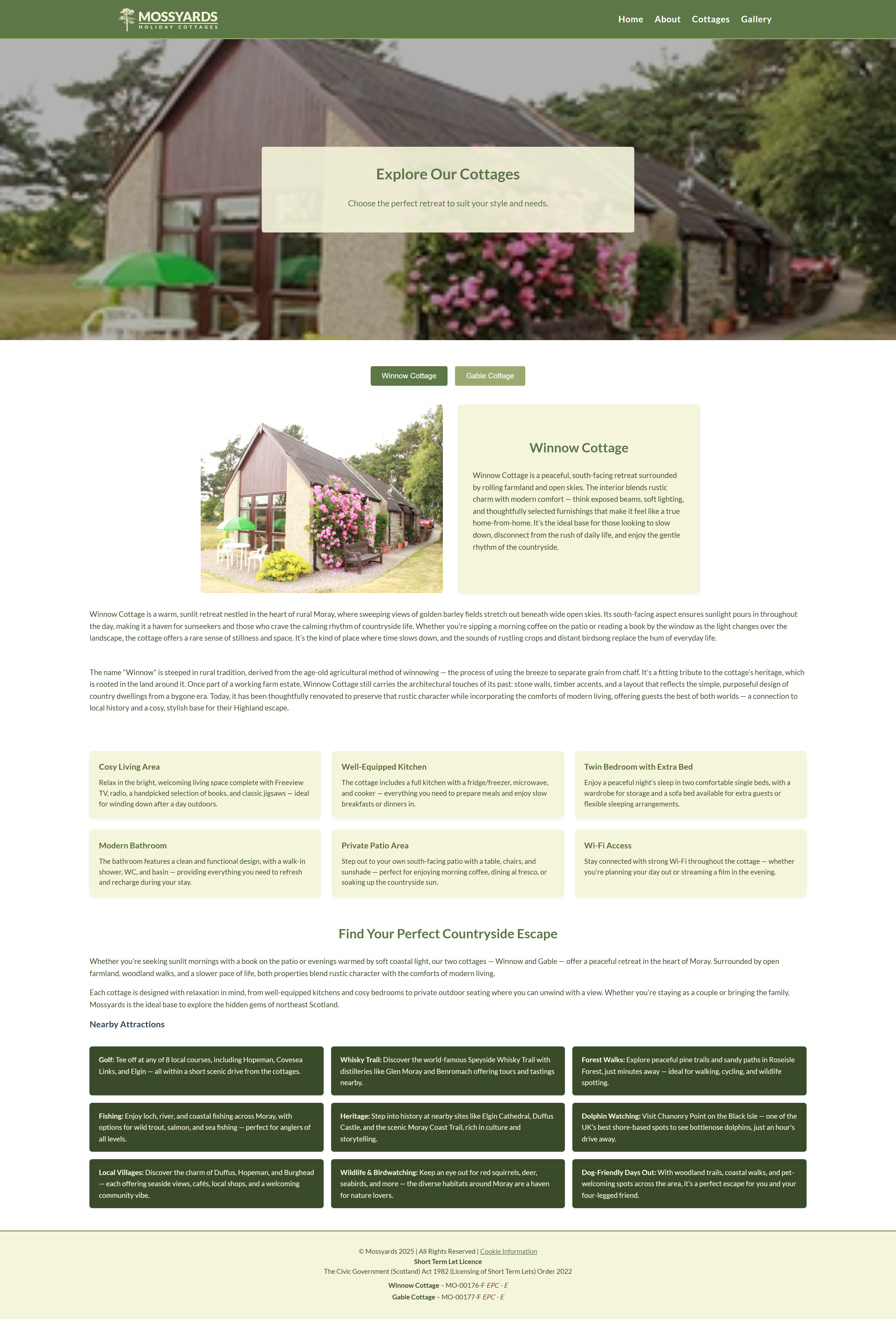 Cottages Desktop Screenshot